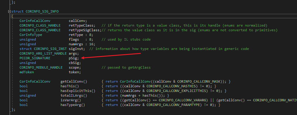 CORINFO_SIG_INFO